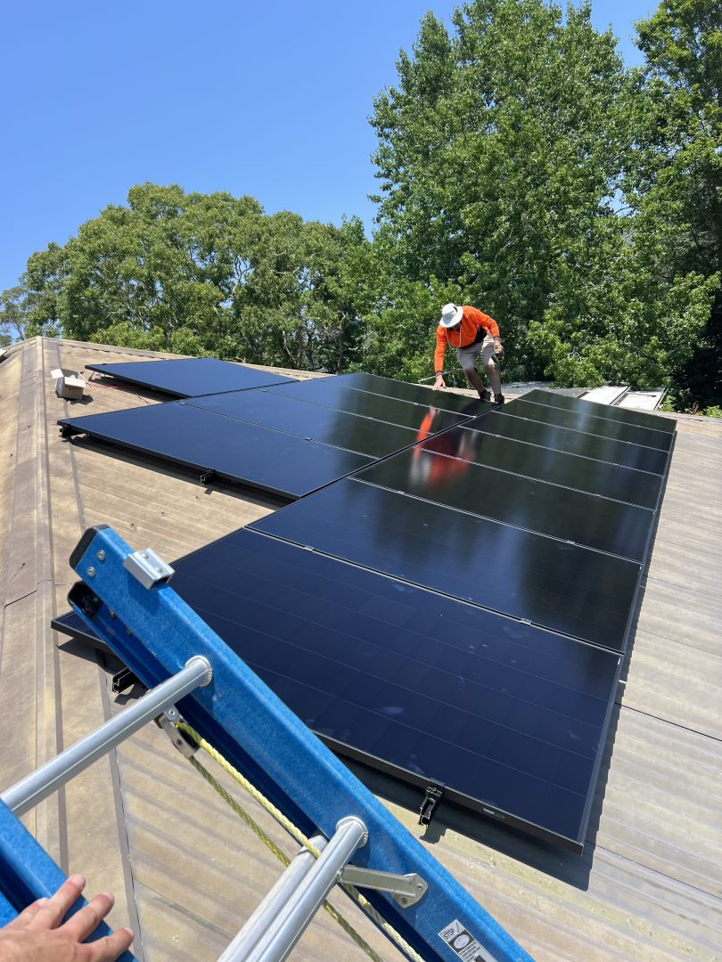 Holgate 25 Solar Panel installation