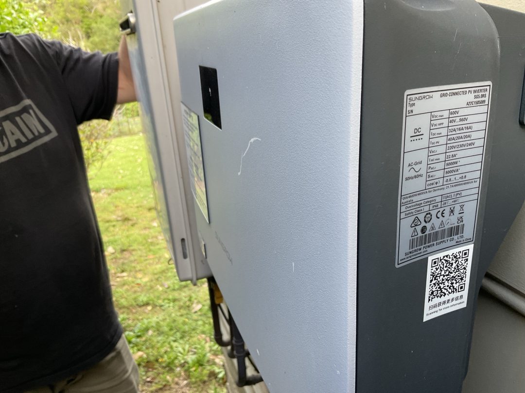 Holgate Old Sungrow Inverter. replaced with Sigenergy Controller