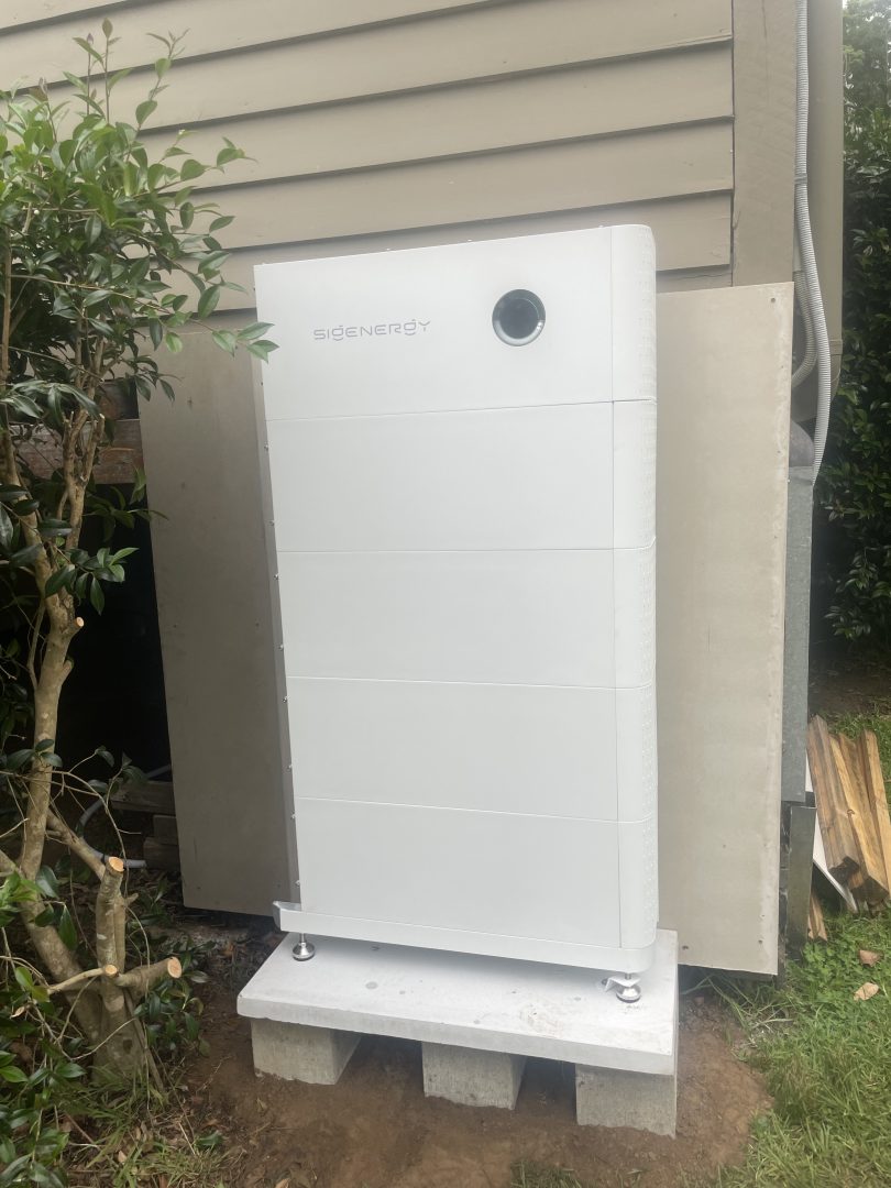 Holgate Sigenergy Battery 32kW on ground mount