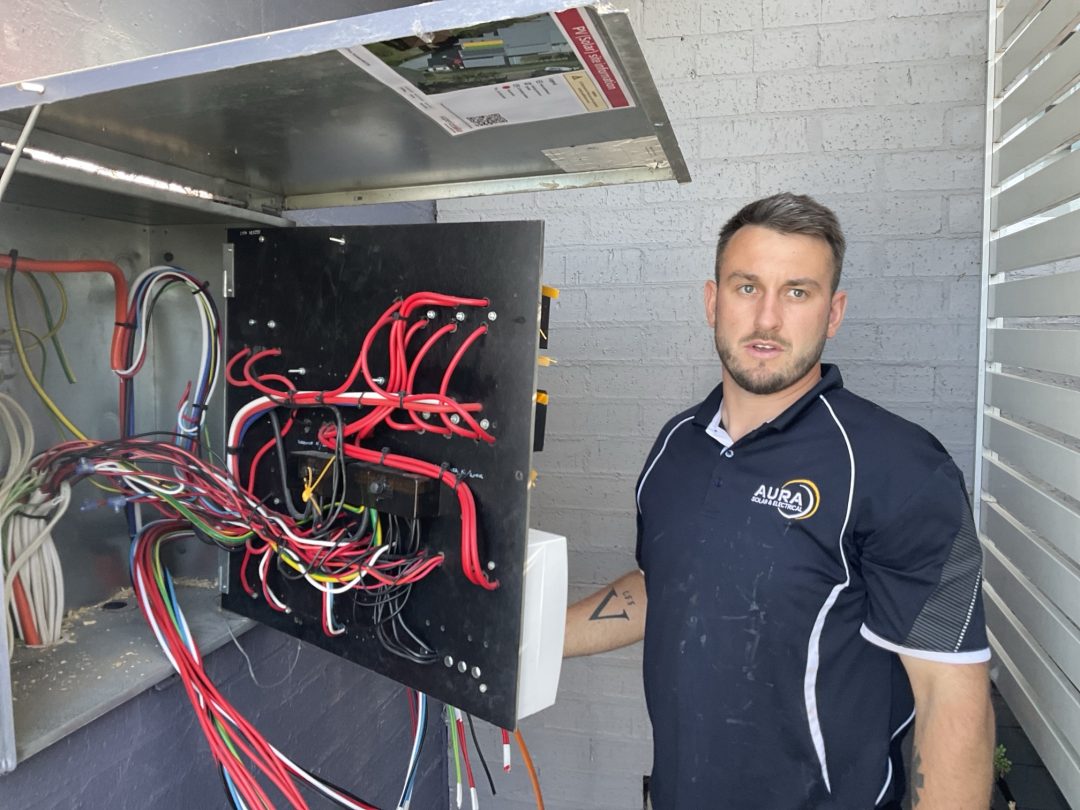 Ourimbah back of switchboard